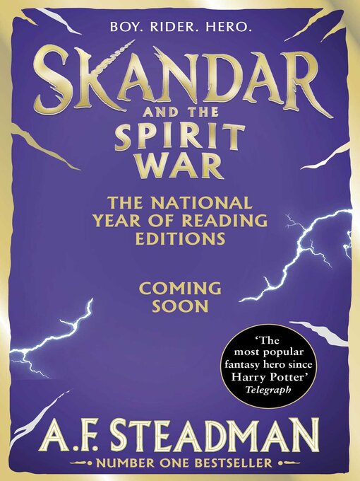 Title details for Skandar and the Spirit War by A.F. Steadman - Available